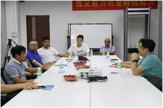 熱烈歡迎河南省鄧州市家鄉(xiāng)領導蒞臨善安公司參觀指導工作！